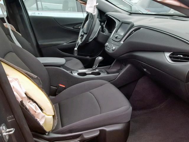 1G1ZB5ST5HF195648 - 2017 CHEVROLET MALIBU LS CHARCOAL photo 5