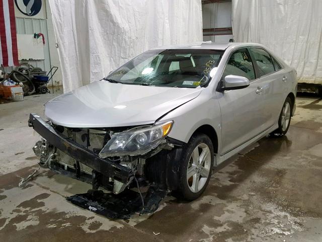4T1BF1FK7CU199868 - 2012 TOYOTA CAMRY BASE SILVER photo 2