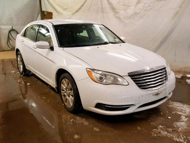 1C3CCBAB6CN281958 - 2012 CHRYSLER 200 LX WHITE photo 1