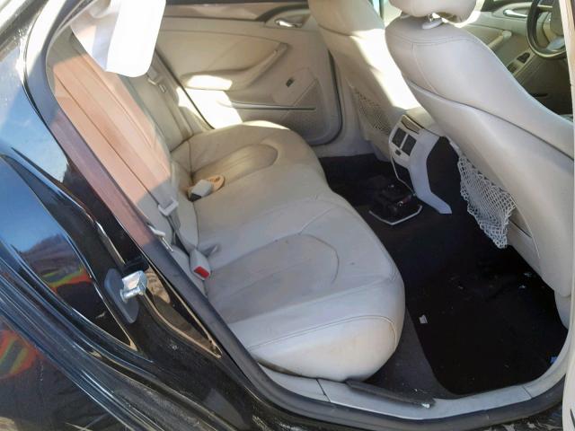 1G6DG577780144589 - 2008 CADILLAC CTS BLACK photo 6