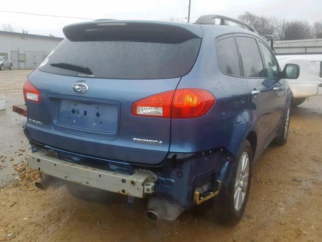 4S4WX97D884408250 - 2008 SUBARU TRIBECA LI BLUE photo 4