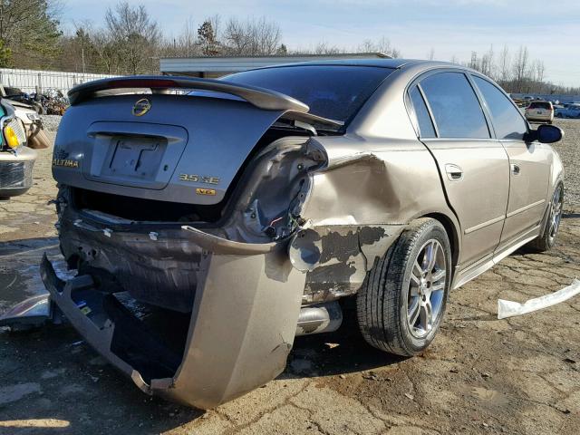 1N4BL11D84C190924 - 2004 NISSAN ALTIMA SE GRAY photo 4