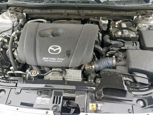 3MZBM1W7XFM127588 - 2015 MAZDA 3 GRAND TO SILVER photo 7