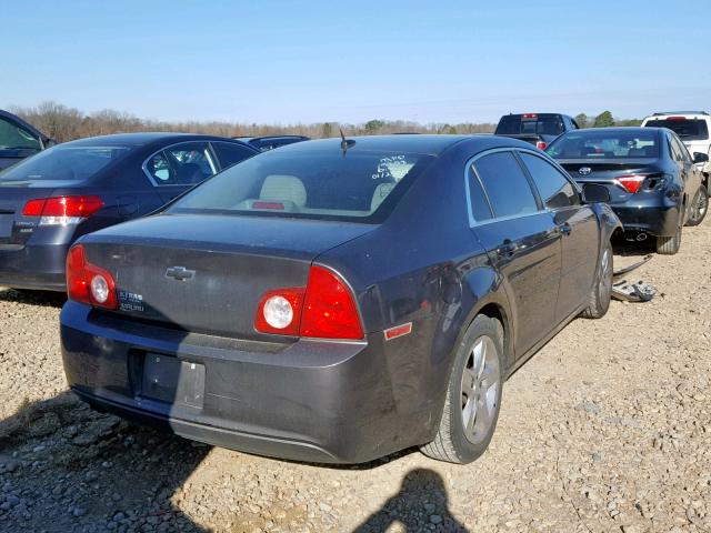 1G1ZB5E17BF153824 - 2011 CHEVROLET MALIBU LS GRAY photo 4