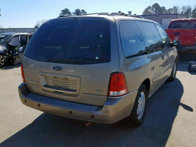 2FMZA52264BA33553 - 2004 FORD FREESTAR S GOLD photo 4