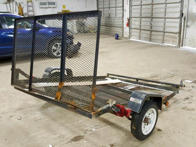 4YMUL07188G052743 - 2010 UTILITY TRAILER BLACK photo 4