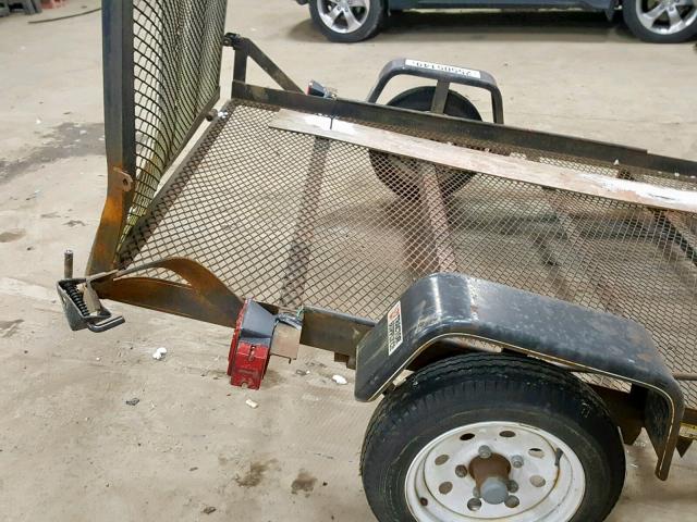 4YMUL07188G052743 - 2010 UTILITY TRAILER BLACK photo 6