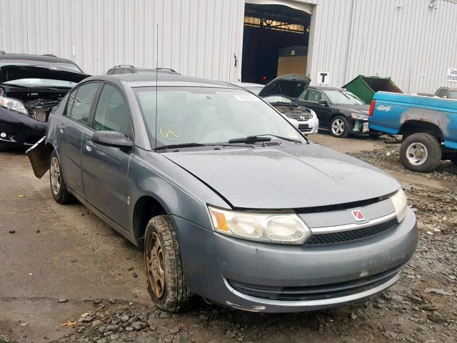 1G8AJ52F34Z197581 - 2004 SATURN ION LEVEL GRAY photo 1