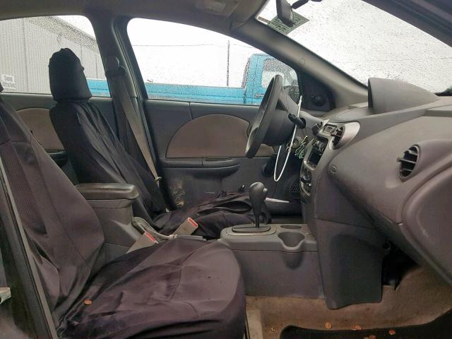 1G8AJ52F34Z197581 - 2004 SATURN ION LEVEL GRAY photo 5
