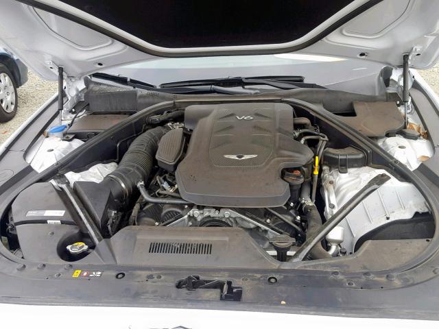 KMHGN4JE7HU175315 - 2017 HYUNDAI G80 WHITE photo 7