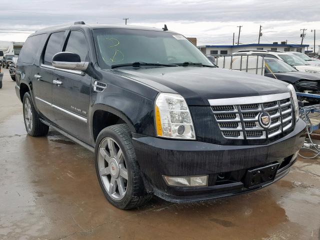 1GYS3HEF0DR151444 - 2013 CADILLAC ESCALADE E BLACK photo 1