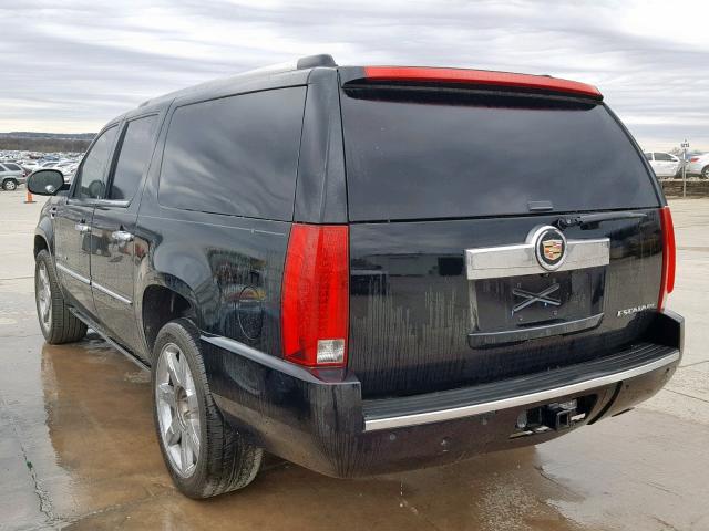 1GYS3HEF0DR151444 - 2013 CADILLAC ESCALADE E BLACK photo 3