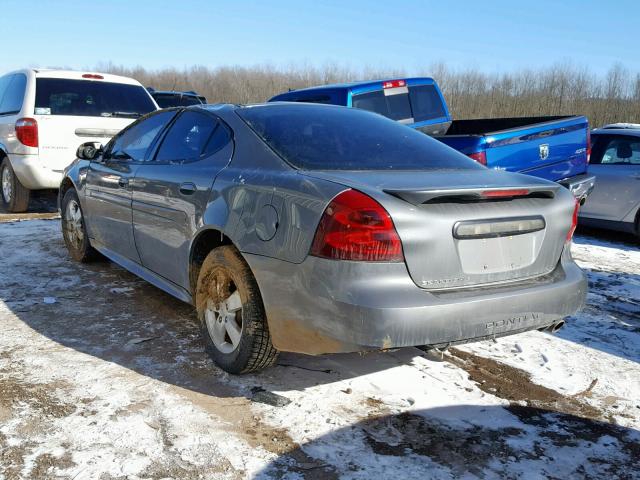 2G2WP552681139583 - 2008 PONTIAC GRAND PRIX GRAY photo 3