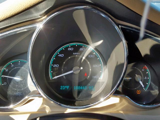 1G1ZB5EB2AF264675 - 2010 CHEVROLET MALIBU LS BROWN photo 8