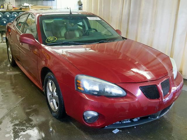 2G2WS542851147826 - 2005 PONTIAC GRAND PRIX MAROON photo 1