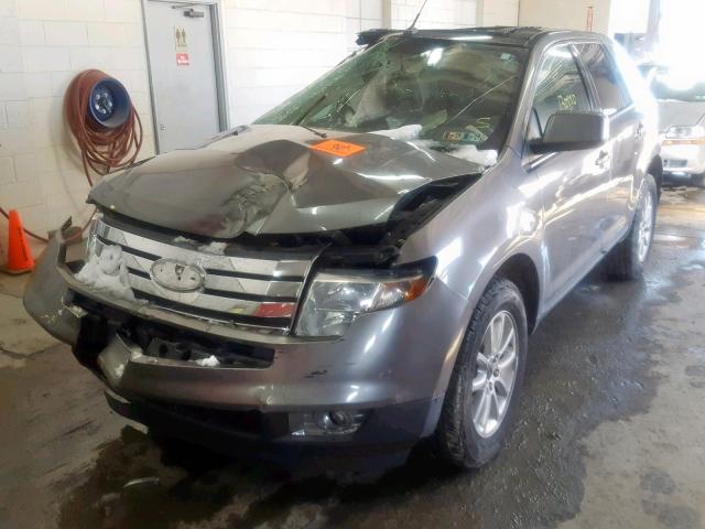 2FMDK48C19BA70079 - 2009 FORD EDGE SEL GRAY photo 2