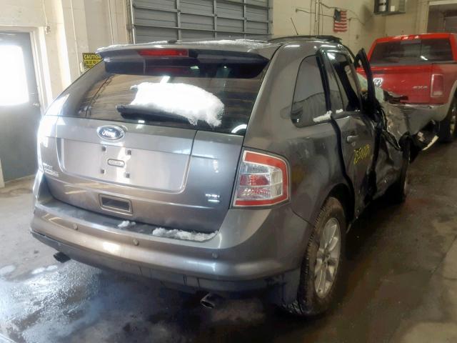 2FMDK48C19BA70079 - 2009 FORD EDGE SEL GRAY photo 4