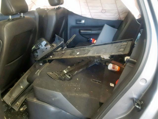 2FMDK48C19BA70079 - 2009 FORD EDGE SEL GRAY photo 6