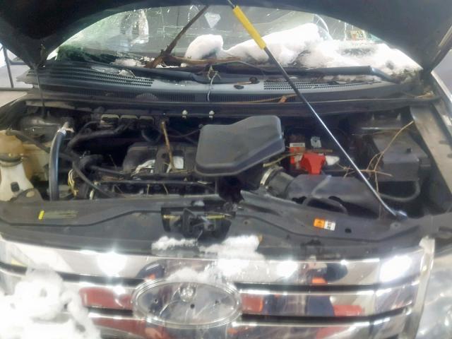 2FMDK48C19BA70079 - 2009 FORD EDGE SEL GRAY photo 7