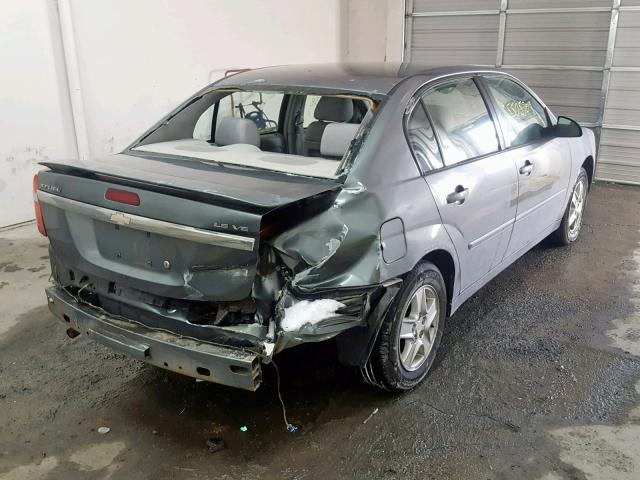 1G1ZT54844F177402 - 2004 CHEVROLET MALIBU LS Boz foto 4