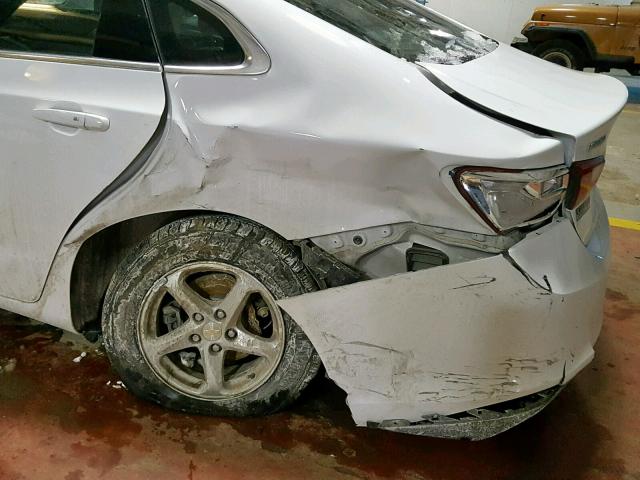 1G1ZB5ST1GF200326 - 2016 CHEVROLET MALIBU LS WHITE photo 9