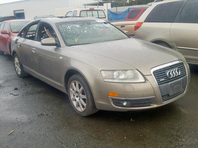 WAUDG74F25N102914 - 2005 AUDI A6 3.2 QUA BROWN photo 1