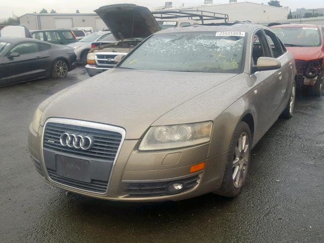 WAUDG74F25N102914 - 2005 AUDI A6 3.2 QUA BROWN photo 2