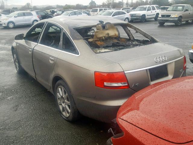 WAUDG74F25N102914 - 2005 AUDI A6 3.2 QUA BROWN photo 3