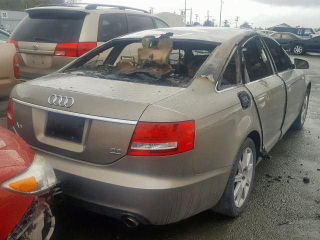 WAUDG74F25N102914 - 2005 AUDI A6 3.2 QUA BROWN photo 4