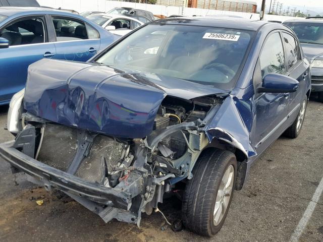 3N1AB6AP1BL618627 - 2011 NISSAN SENTRA 2.0 BLUE photo 2