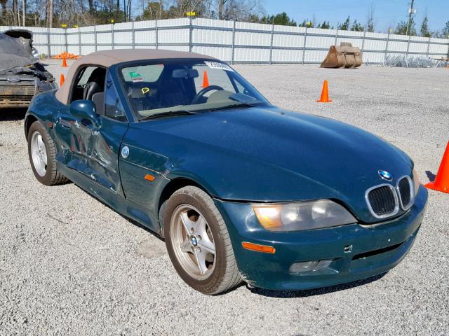 4USCH7329VLB82036 - 1997 BMW Z3 1.9 GREEN photo 1