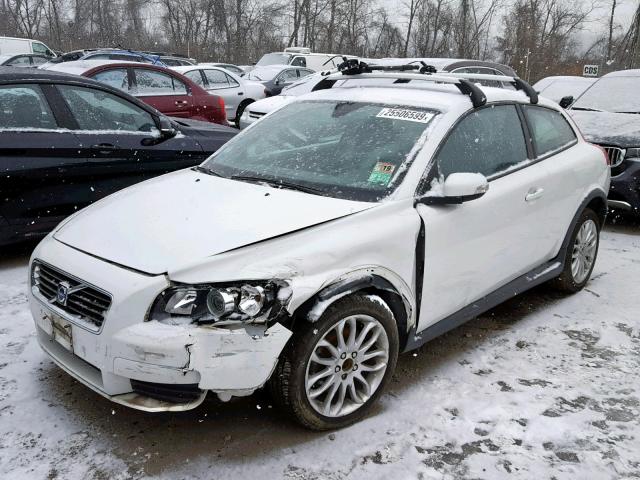 YV1MK672182051216 - 2008 VOLVO C30 T5 WHITE photo 2