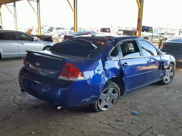 2G1WD58C769298029 - 2006 CHEVROLET IMPALA SUP 蓝色 照片 4