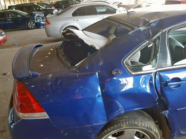 2G1WD58C769298029 - 2006 CHEVROLET IMPALA SUP 蓝色 照片 9