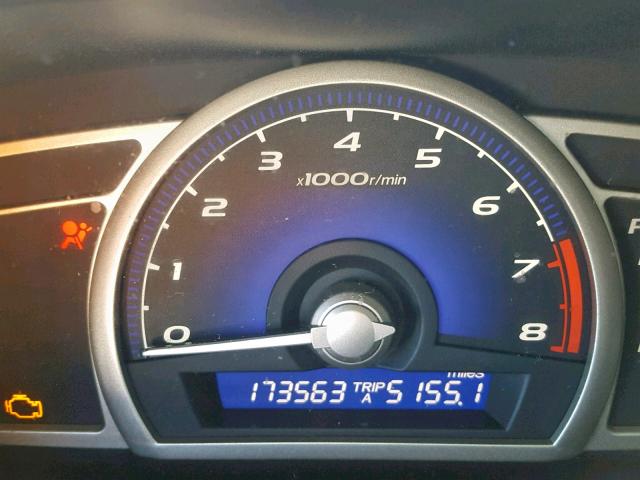 2HGFA16669H500604 - 2009 HONDA CIVIC LX-S Ağ foto 8