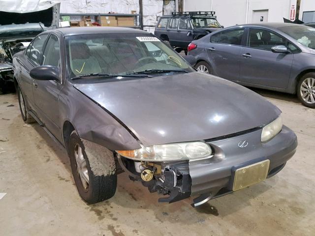 1G3NL52EX2C231864 - 2002 OLDSMOBILE ALERO GL GRAY photo 1