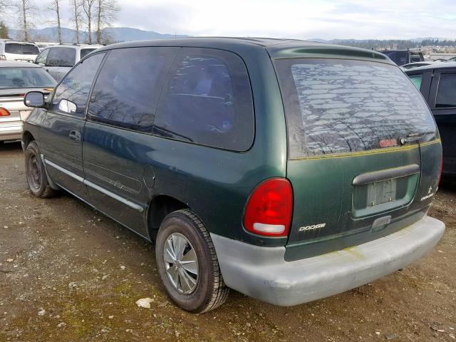 2B4FP2531VR146020 - 1997 DODGE CARAVAN GREEN photo 3