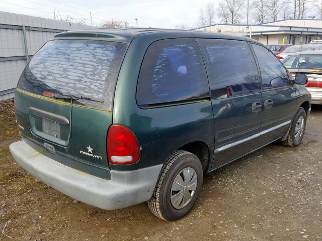 2B4FP2531VR146020 - 1997 DODGE CARAVAN GREEN photo 4