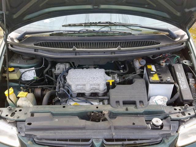 2B4FP2531VR146020 - 1997 DODGE CARAVAN GREEN photo 7