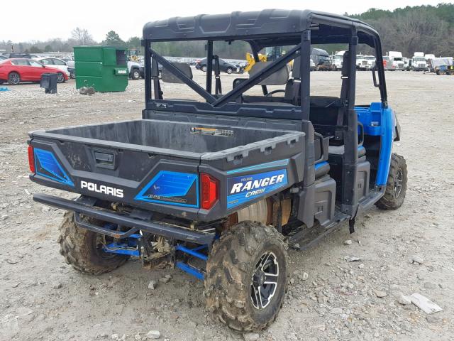 3NSRVE876GG515953 - 2016 POLARIS RANGER CRE BLUE photo 4