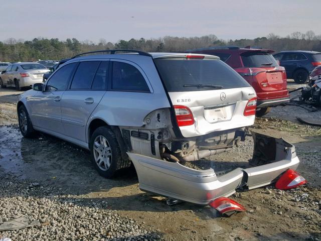 WDBUH82J34X118960 - 2004 MERCEDES-BENZ E 320 4MAT SILVER photo 3