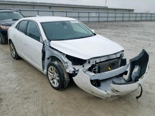 1G11C5SL2FF183741 - 2015 CHEVROLET MALIBU 1LT WHITE photo 1