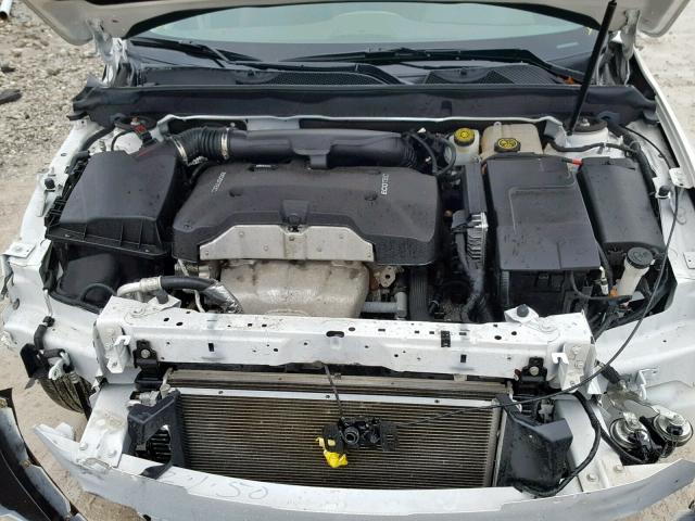1G11C5SL2FF183741 - 2015 CHEVROLET MALIBU 1LT WHITE photo 7
