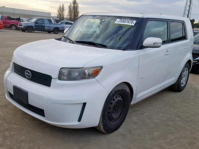 JTLKE50E581002615 - 2008 TOYOTA SCION XB Қара фото 2