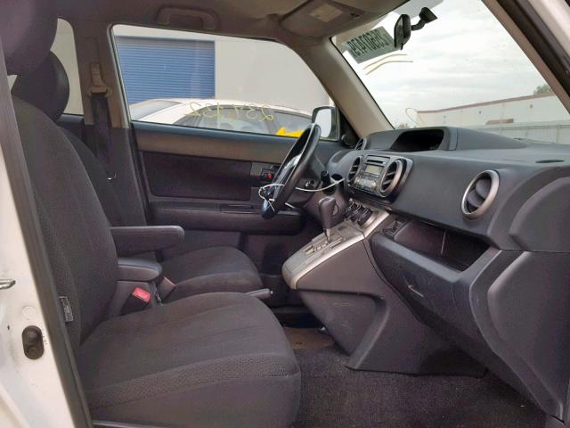 JTLKE50E581002615 - 2008 TOYOTA SCION XB Қара фото 5