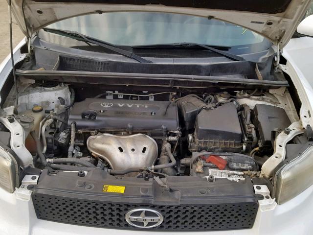 JTLKE50E581002615 - 2008 TOYOTA SCION XB Қара фото 7