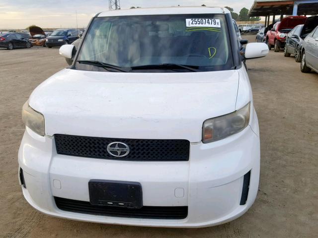 JTLKE50E581002615 - 2008 TOYOTA SCION XB Қара фото 9