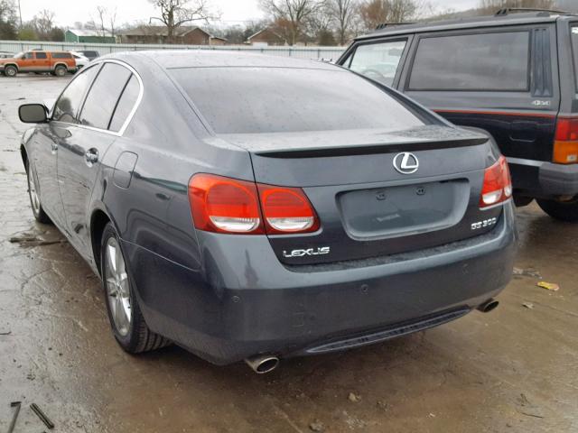 JTHBH96S265024843 - 2006 LEXUS GS300 GRAY photo 3