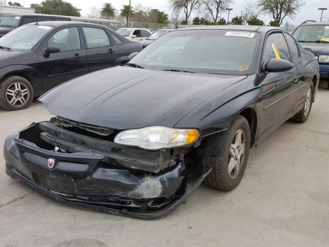 2G1WX12K839389838 - 2003 CHEVROLET MONTE CARL WHITE photo 2