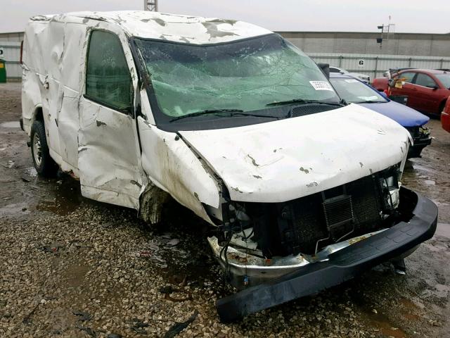 1GCGG25U431173634 - 2003 CHEVROLET EXPRESS G2 WHITE photo 1